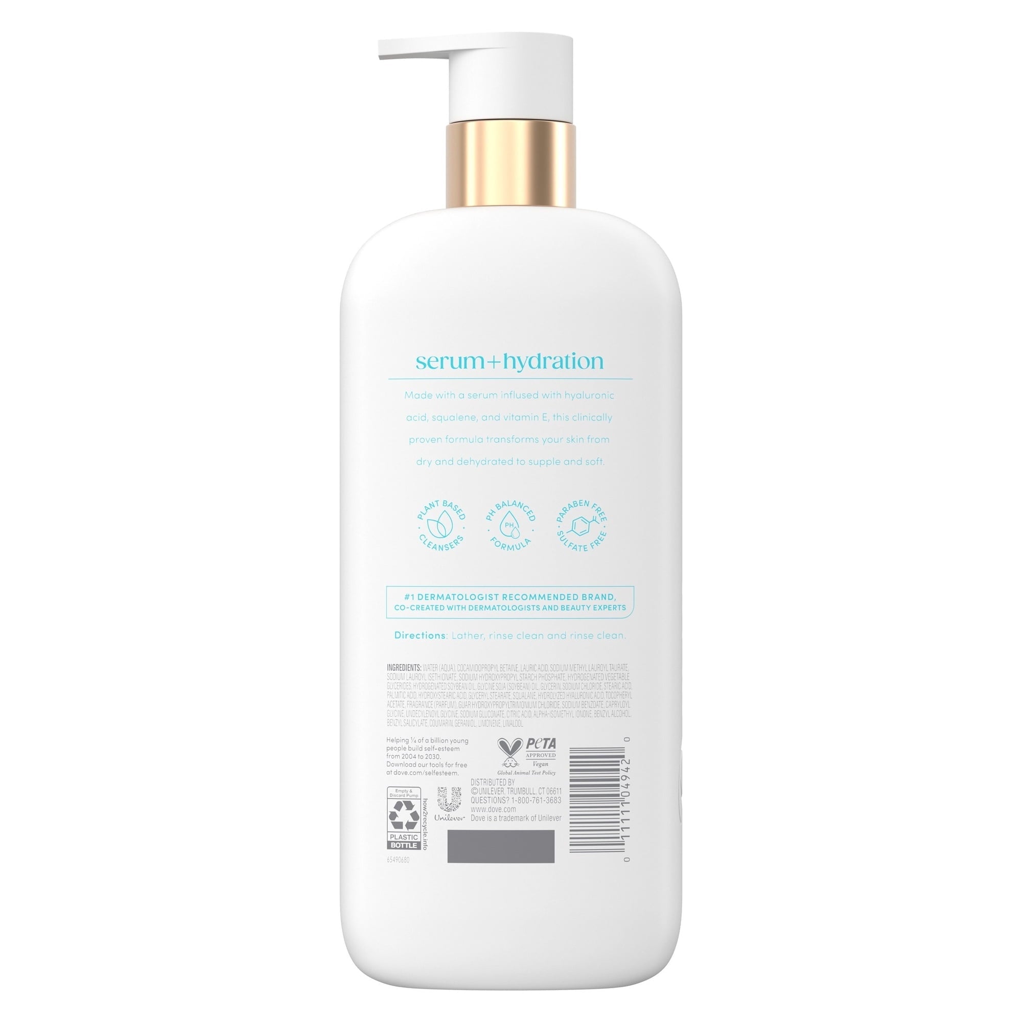 Dove Body Wash Hydration Boost 18.5 oz