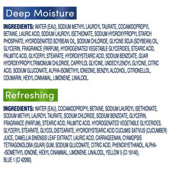 Dove Body Wash Travel Essentials Variety 2-Pack – Refreshing Cucumber & Green Tea + Deep Moisture Nourishing Body Washes, 3 Oz Ea