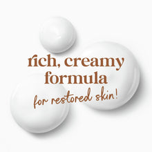 Rich, creamy formula graphic for Dove body wash