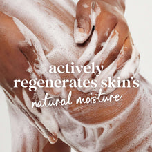 Body wash creating thick white lather on hands
