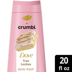 Dove Crumbl Limited Edtion Body Wash Tres Leches, 20 fl oz