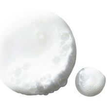 Hair care foam bubbles and lather in rounded shape