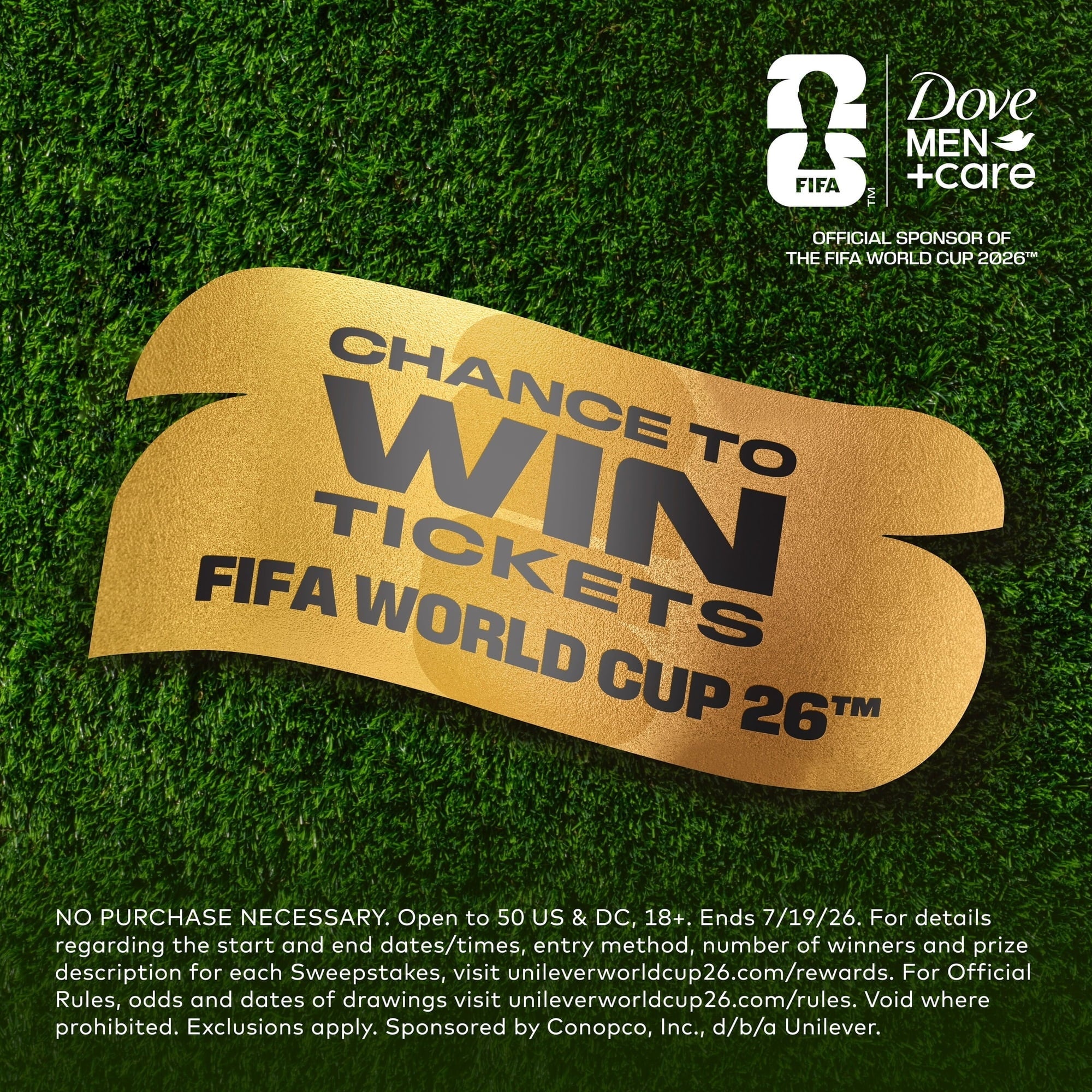 Dove Men+Care Hair Care To Boost Volume & Strengthen Hair Striker Swag With A Chance To Win FIFA WORLD CUP 2026 ™ Tickets, 18 fl oz  (PACK OF 3 )