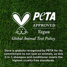 PETA Approved Vegan label for Dove, Global Animal Test Policy