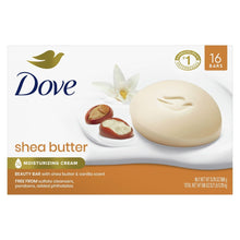 Dove moisturizing beauty bar soap, shea butter & vanilla scent, 16 bars pack