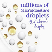 Moisturizing body wash concept with soft microdroplets