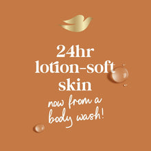 24hr lotion-soft skin graphic for body wash with small droplets