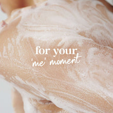 Dove body wash lather on skin, foamy cleanser texture