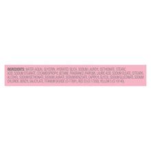 Dove x crumbl Tres Leches body scrub ingredients list panel