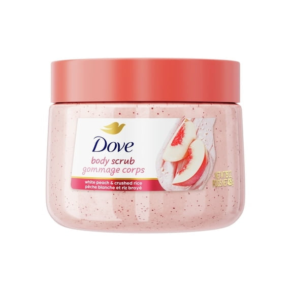 (3 pack)  Dove Exfoliating Body Scrub for Women Brown Sugar and Coconut Butter, 15 oz