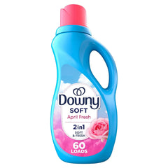 Downy Liquid Fabric Softener and Conditioner, April Fresh Scent, 44 fl oz, 60 Loads