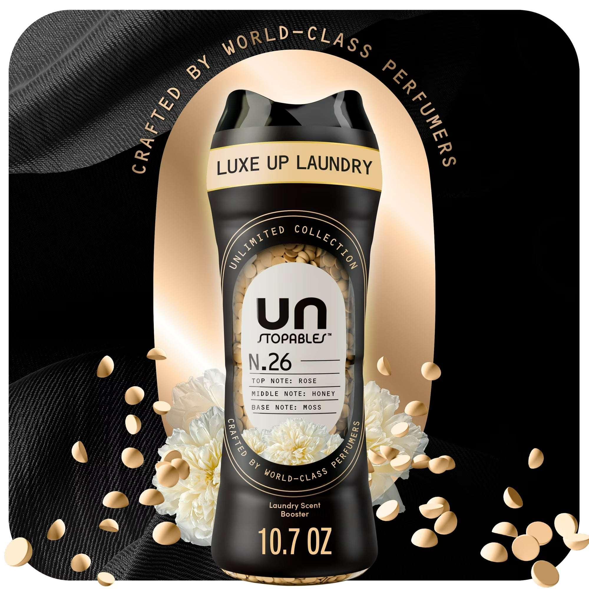 Downy Unstopables Unlimited Collection In-Wash Laundry Scent Booster Beads, N.26 Scent, 4.8 oz