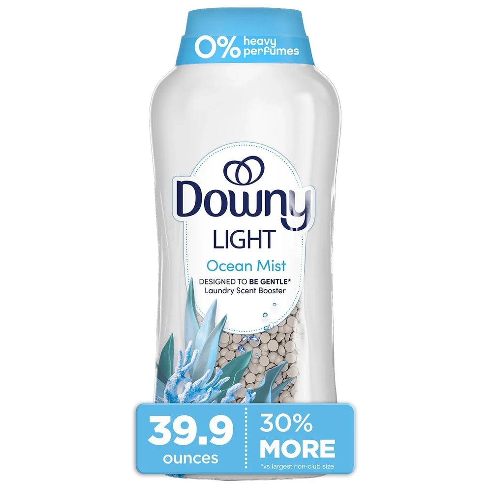 Downy Light Laundry In-Wash Scent Booster Beads, Ocean Mist Scent, 39.9 oz - USA MEGA SHOP