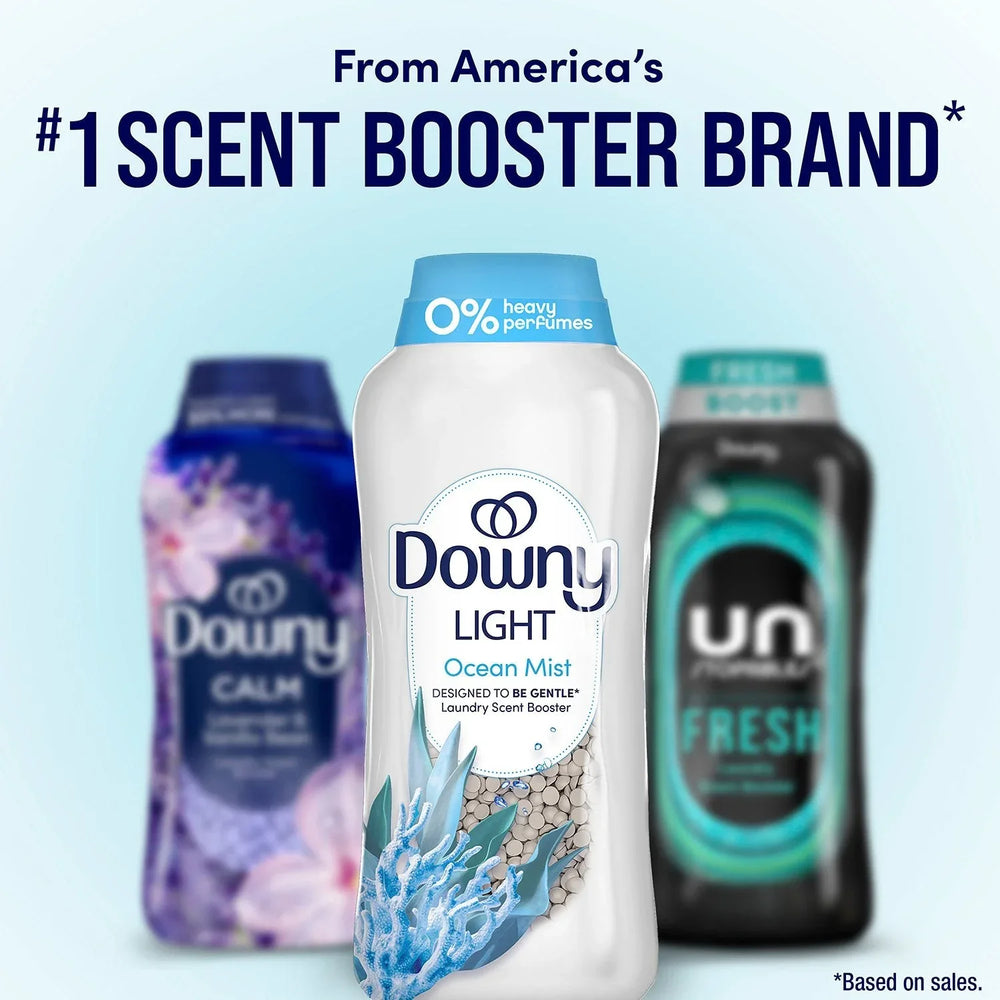 Downy Light Laundry In-Wash Scent Booster Beads, Ocean Mist Scent, 39.9 oz - USA MEGA SHOP