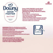 Downy Odor Fighter April Fresh laundry scent booster beads bottle back label
