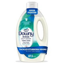 Downy Rinse Out Odor fabric rinse bottle, 87.5 fl oz, cool cotton