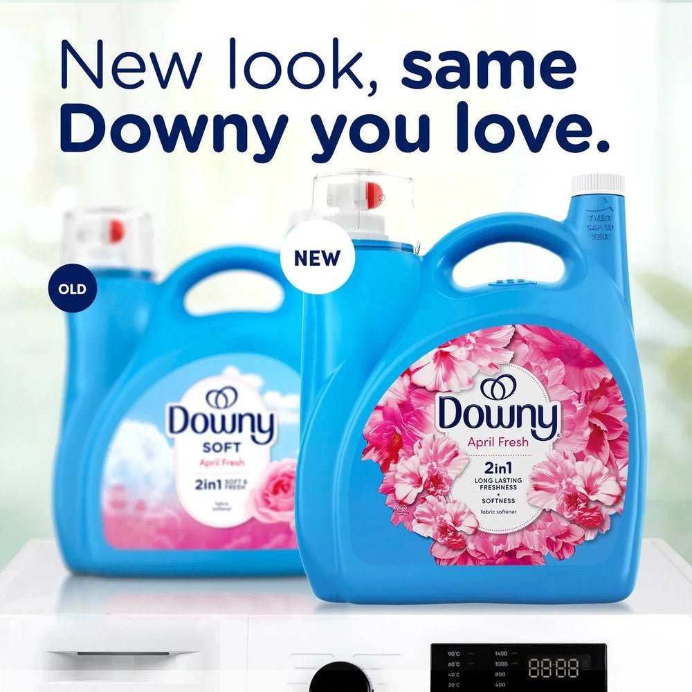 Downy Soft & Fresh Liquid Fabric Softener, April Fresh, 257 loads, 150 fl. oz. - USA MEGA SHOP