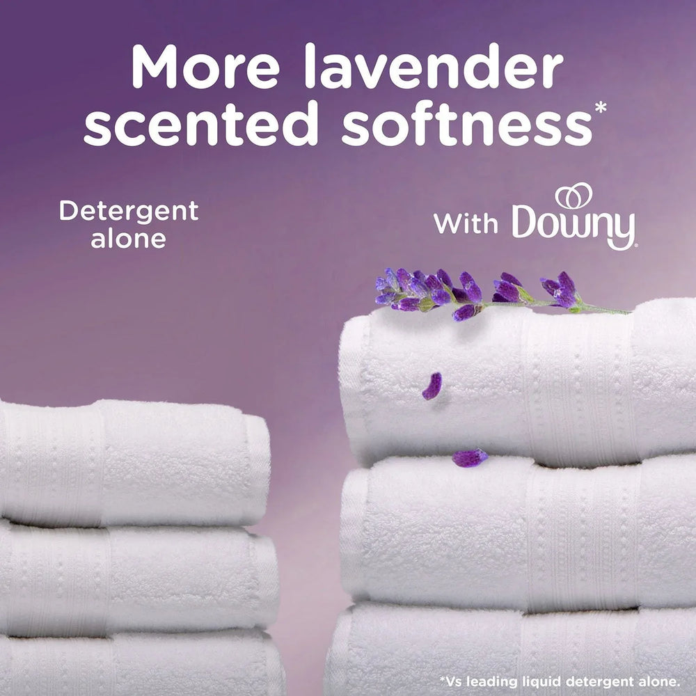 Downy Ultra Soft + Calm Liquid Fabric Softener, Lavender and Vanilla Bean, 164 Loads, 111 fl. oz. - USA MEGA SHOP