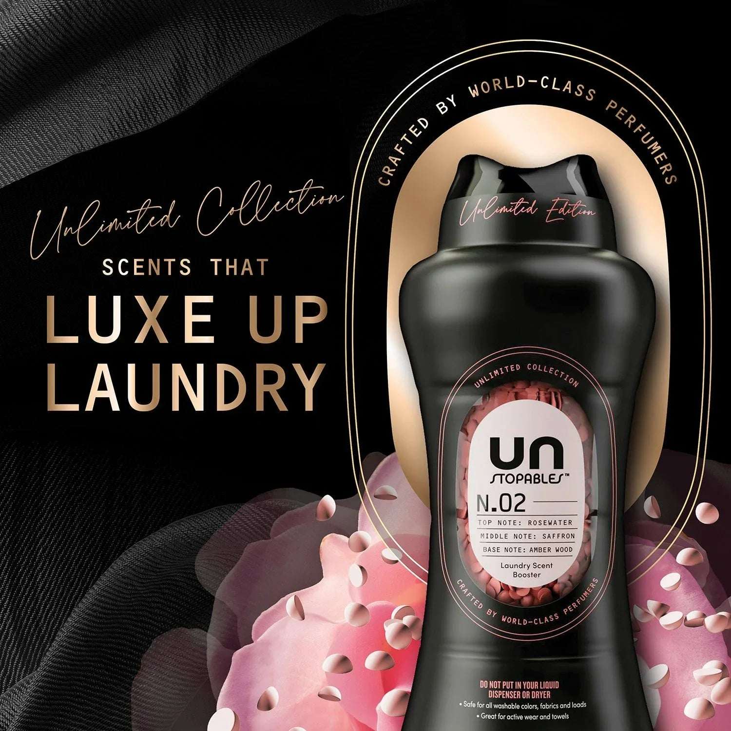 Downy Unstopables Unlimited Collection Scent Booster Beads, No. 2, 26.3 oz.