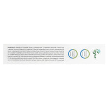 Relief cream box back label with ingredient and directions text