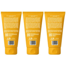 Dr. Botanicals Lemon body butter tubes, back label view in 3-pack