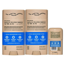 Fresh Falls deodorant stick backs with ingredients and 72-hour odor protection details