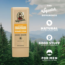 Dr. Squatch Moisturizing Conditioner bottle with front label, for men
