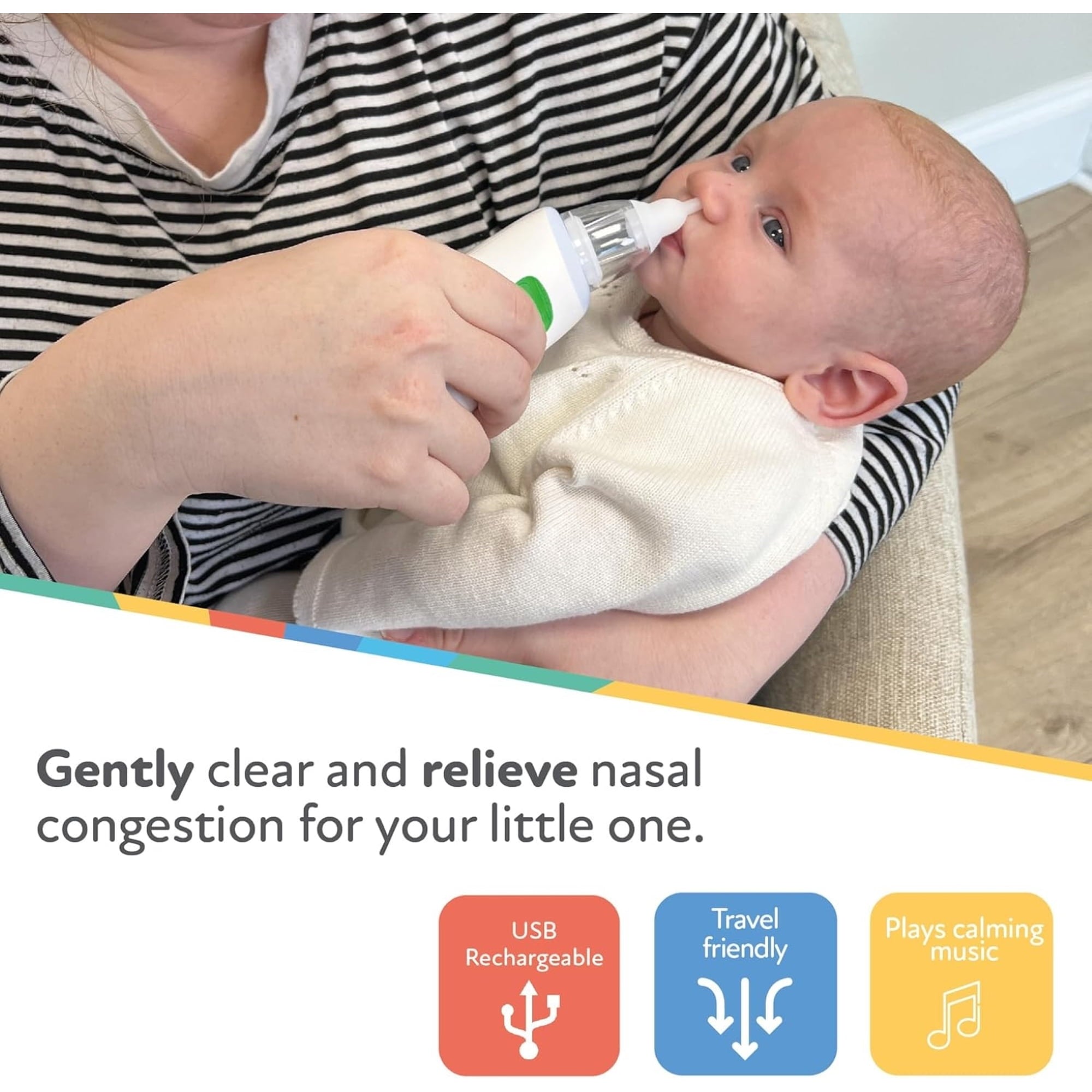 Dr. Talbot’s Electric Nasal Aspirator with Bonus Nose & Ear Cleaner