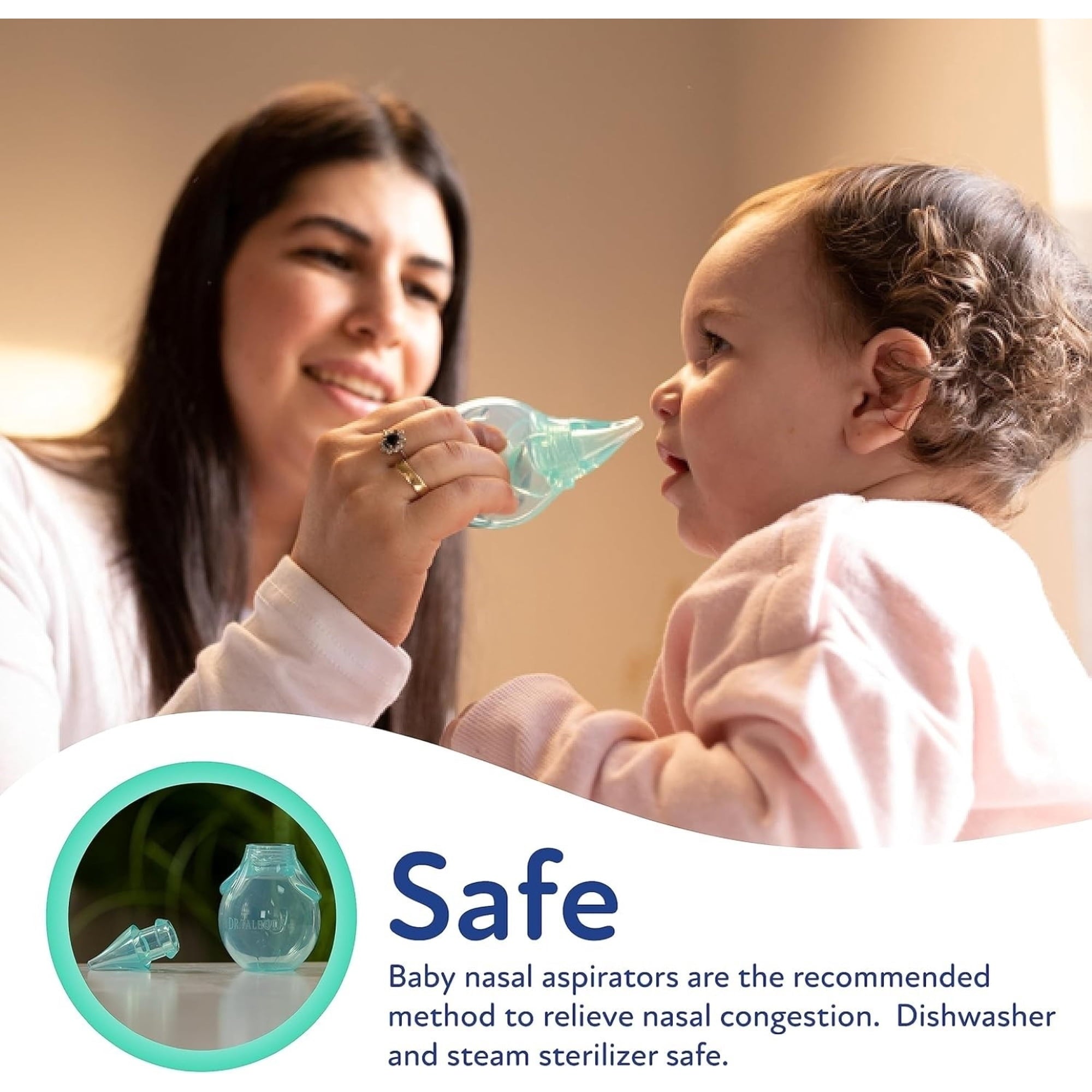 Dr. Talbot's Silicone Nasal Aspirator with Hygienic Case, Blue
