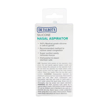 Dr. Talbot's silicone nasal aspirator package with hygienic case details