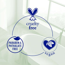 Shea sugar scrub cruelty-free and vegan badge icons, paraben-free mark