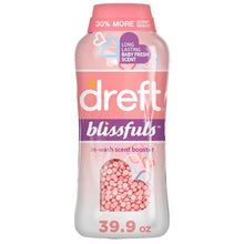 Dreft blissfuls in-wash scent booster beads bottle, baby fresh, 39.9 oz