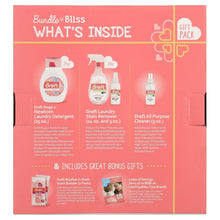 Dreft Bundle of Bliss box panel showing what’s inside items