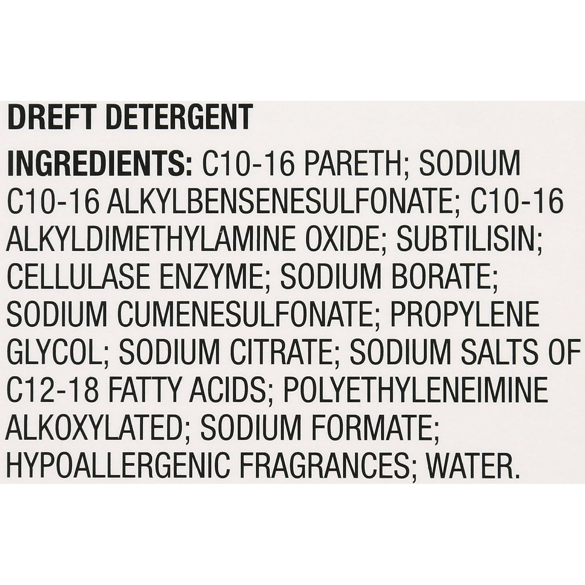 Dreft Bundle of Bliss Baby Gift Set with Laundry Detergent and Stain Remover, Infant Essentials, 16 Loads, 7 Pieces