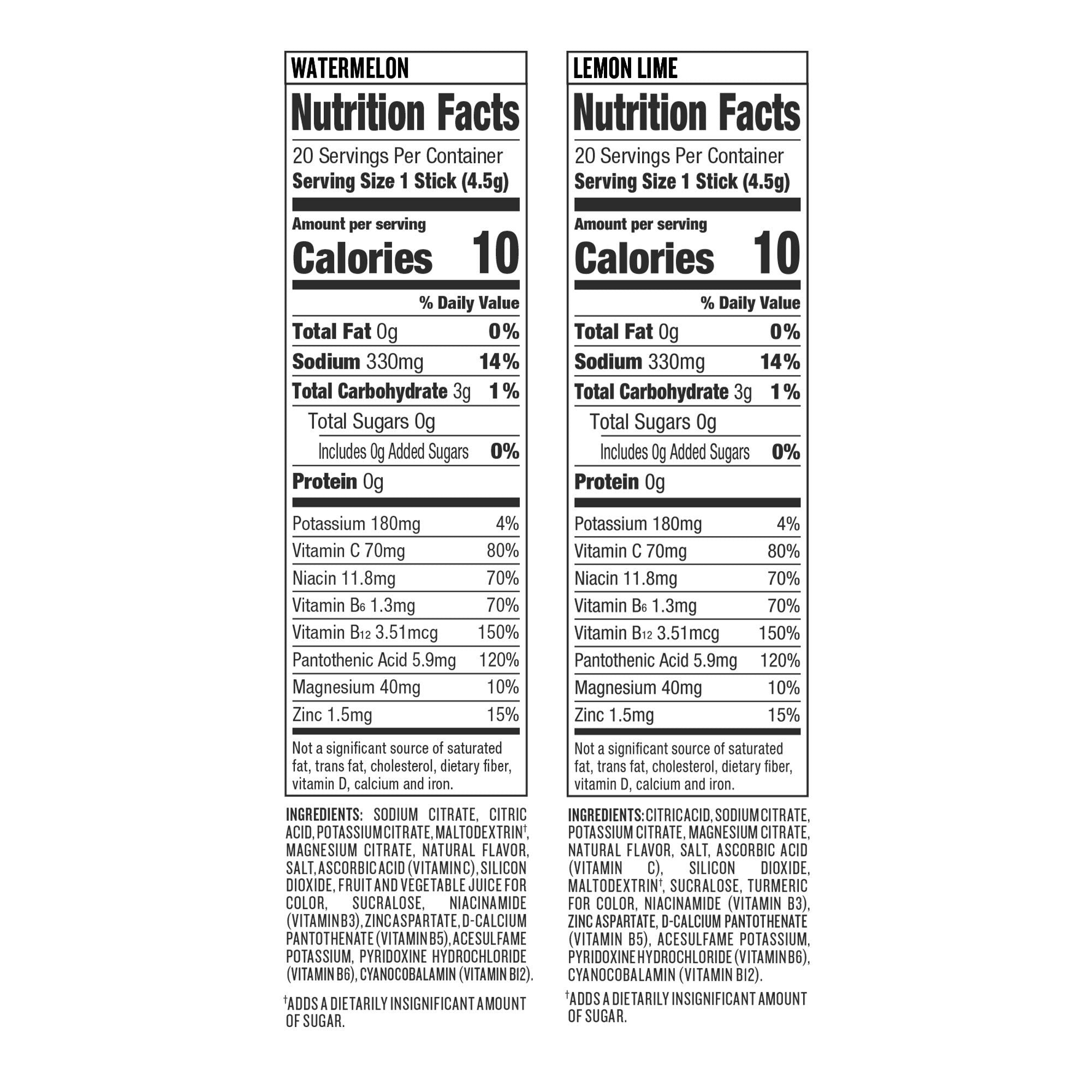 DripDrop Hydration Zero Sugar Electrolytes, 40 Individual Sticks in Resealable Pouch, Variety Pack