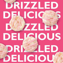 Crock Pot dutch oven cooking snack: pink cookies shown in multiple positions