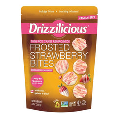 Drizzilicious Frosted Strawberry Mini Rice Cakes, 8 oz.