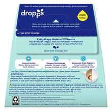 Ultrawash dishwasher detergent pacs box back label