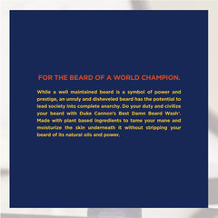 Duke Cannon Supply Co. Best Damn Beard Wash for Men, Citrus Hefeweizen, 6 fl oz