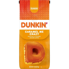 Dunkin’ Caramel Me Crazy Ground Coffee, 11 oz
