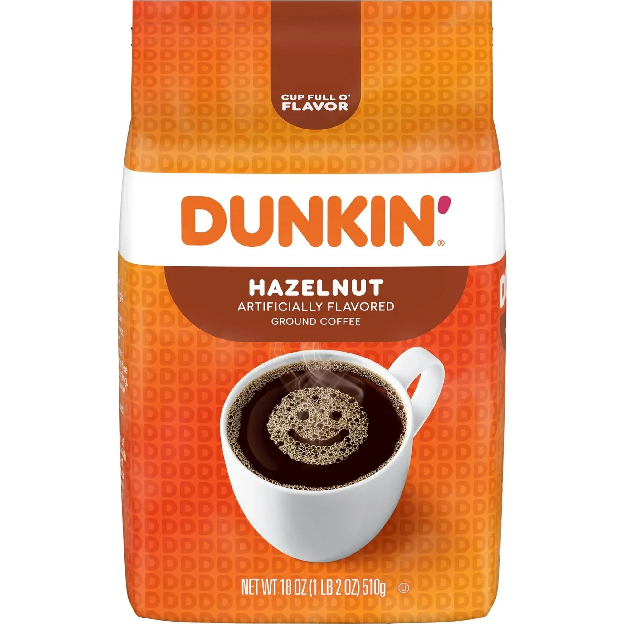 Dunkin’ French Vanilla Artificially Flavored Ground Coffee, 18 oz Bag