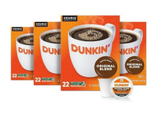 Dunkin' Original Blend coffee K-Cup pods multipack with recyclable 22-count boxes