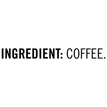 Ground coffee canister label text: INGREDIENT: COFFEE.