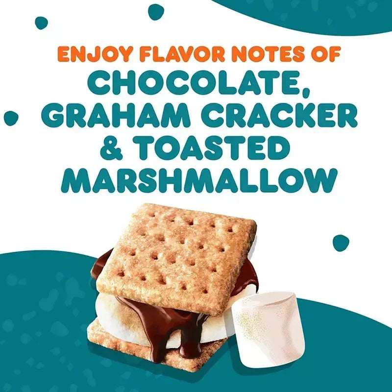 Dunkin' S'mores Artificially Flavored Coffee, Medium Roast, Keurig K-Cup Pods, 54 ct.