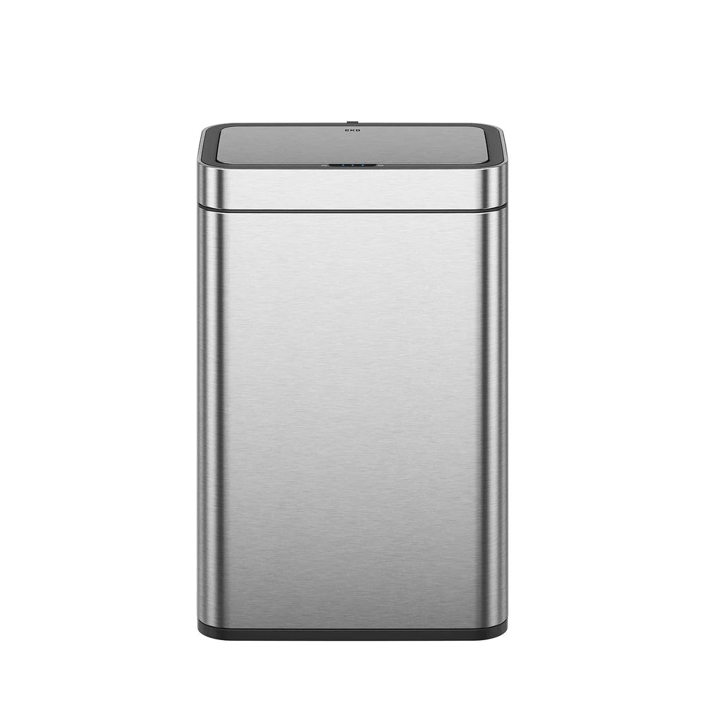 EKO Matte Stainless Steel Motion Sensor Kitchen Trash Can 13.2 Gallon - USA MEGA SHOP