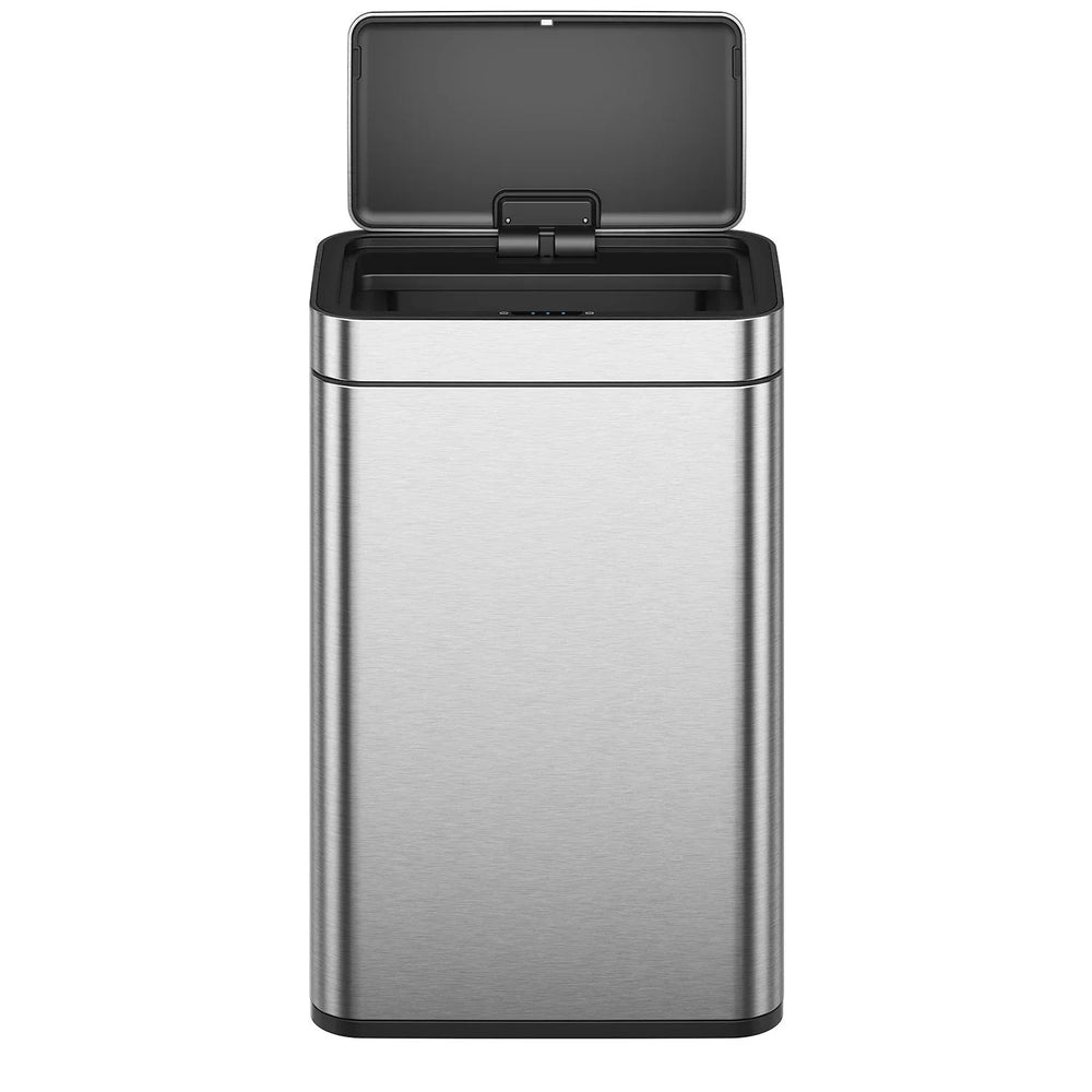 EKO Matte Stainless Steel Motion Sensor Kitchen Trash Can 13.2 Gallon - USA MEGA SHOP