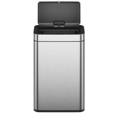 EKO Matte Stainless Steel Motion Sensor Kitchen Trash Can 13.2 Gallon - USA MEGA SHOP