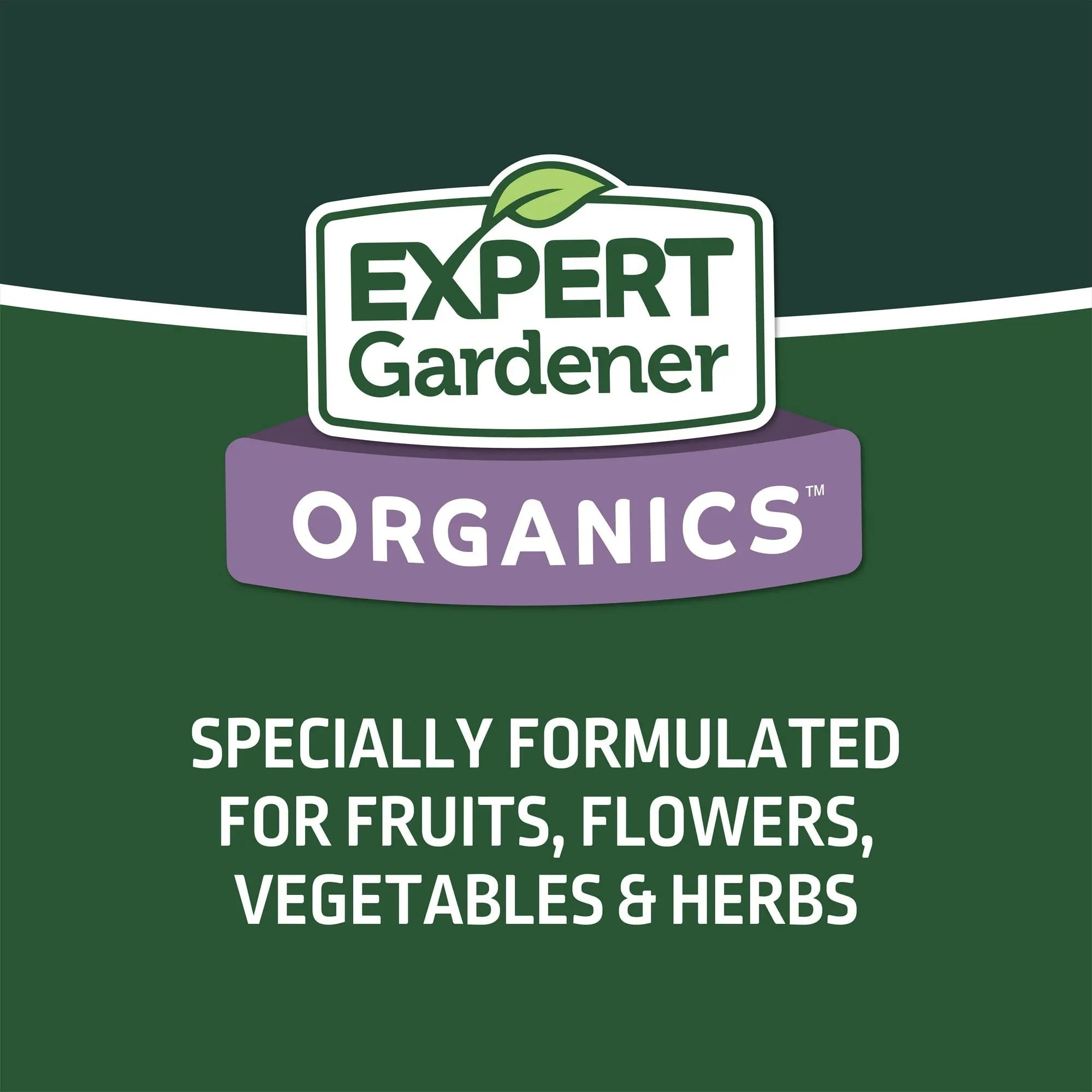 Expert Gardener Organic Garden Soil with Earthworm Castings, Peat-Free, Feeds up to 3 Months, 1.5 cu ft