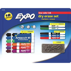 EXPO 18-Pc. Dry Erase Set - USA MEGA SHOP