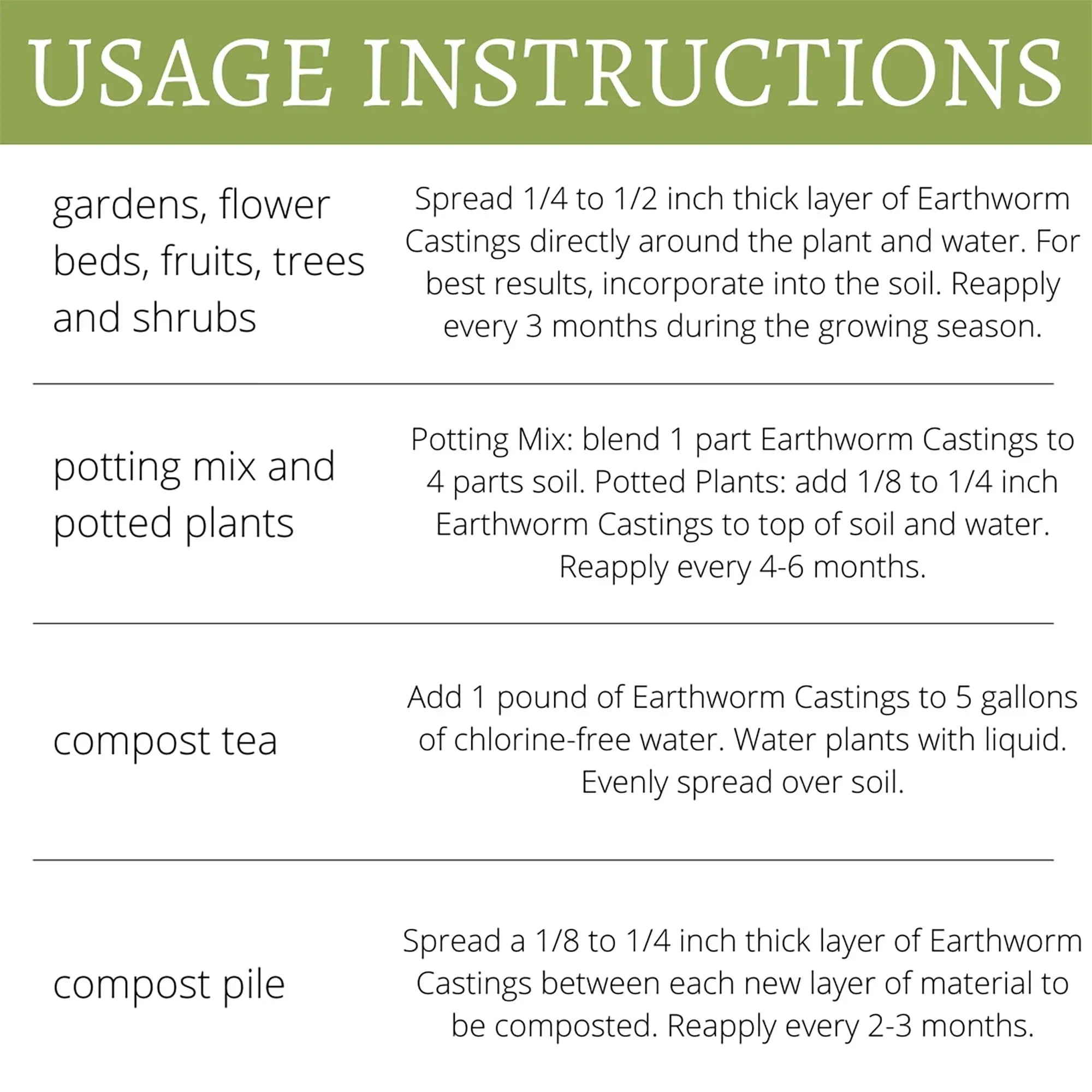 Earth Science Growth Essentials Organic Earthworm Castings 4 lb